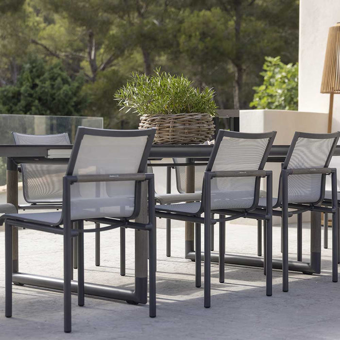 Stackable garden chair BASTINGAGE