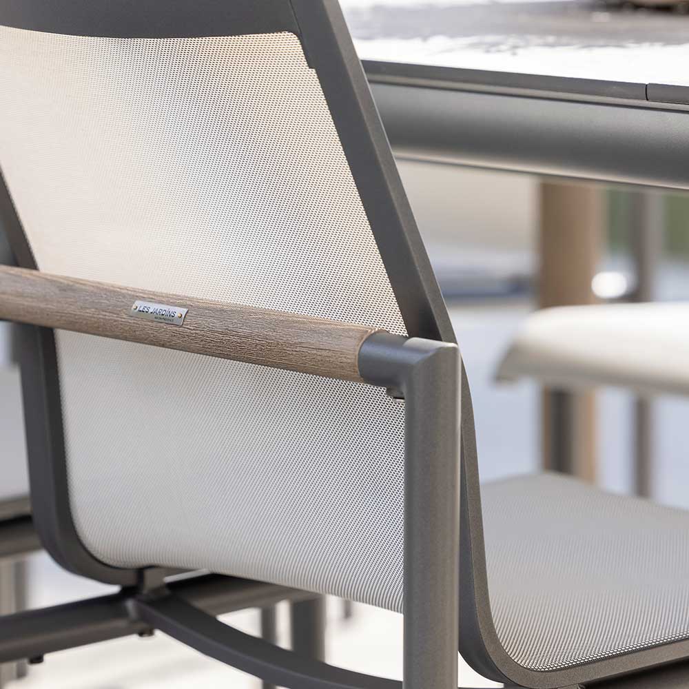 Stackable garden chair BASTINGAGE