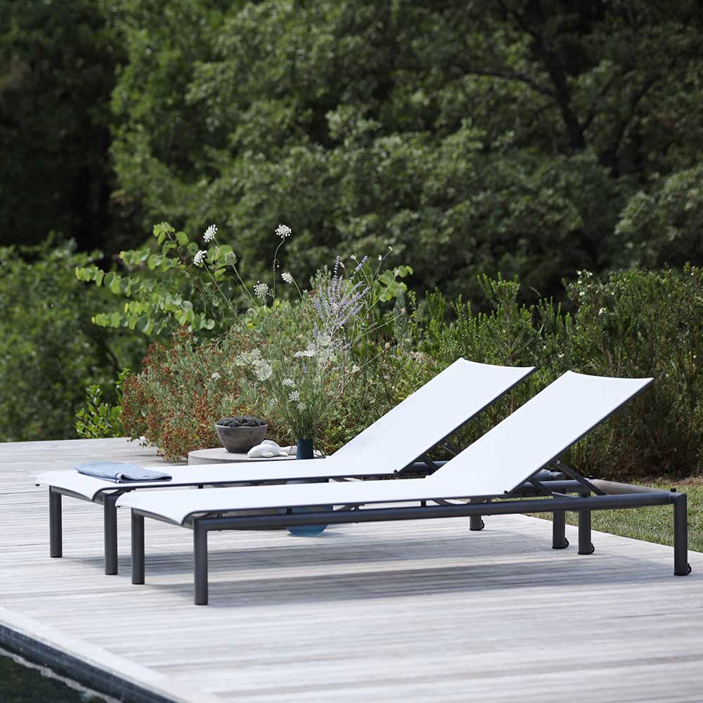 Sun lounger BASTINGAGE