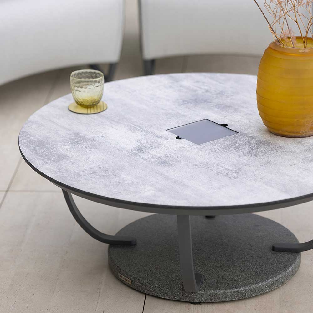 Table basse solaire Ø 90 cm JET STREAM