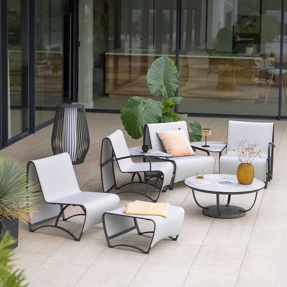 Garden lounge armchair JET STREAM