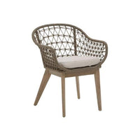 Marlowe Grey Woven Rope Chair x 2