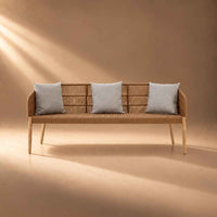 Sirius 3 Seater Woven Rope Sofa