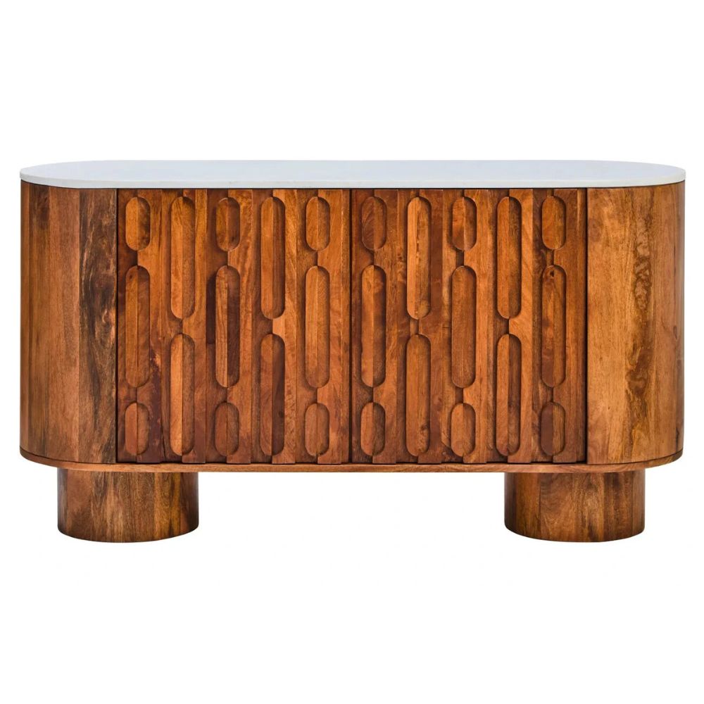 Furniture-Sara-Marble-and-Mango-Wood-Two-Door-Sideboard