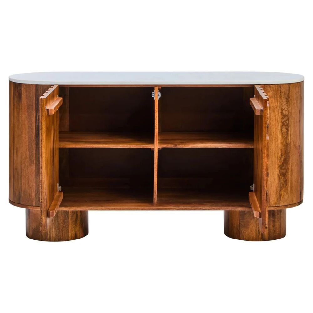 Furniture-Sara-Marble-and-Mango-Wood-Two-Door-Sideboard