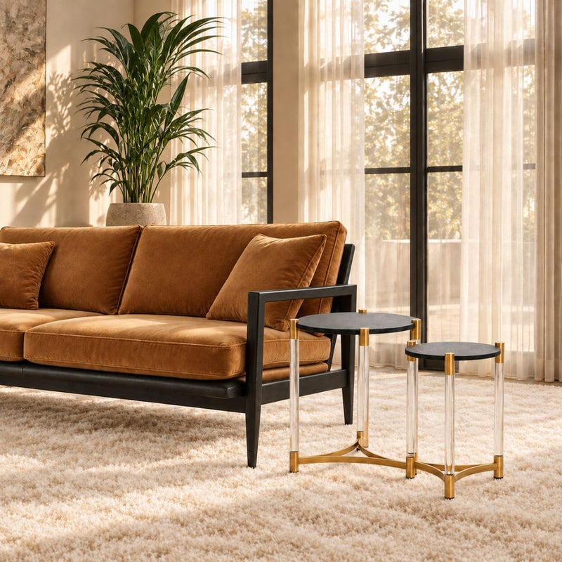 Belluno Set Of Two Side Tables