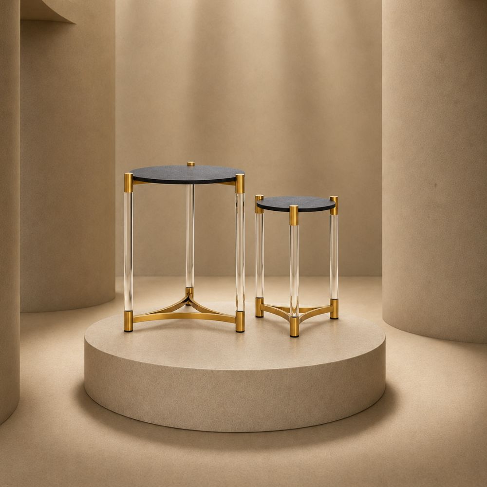 Belluno Set Of Two Side Tables