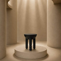 Noir Forma Sculptural Side Table