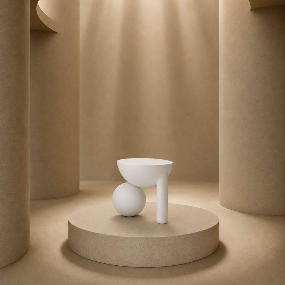 Luna Orb Side Table