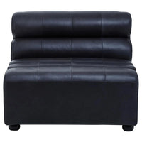 Furniture-Sofas-Klein-Antique-Black-Leather-Modular-Chair