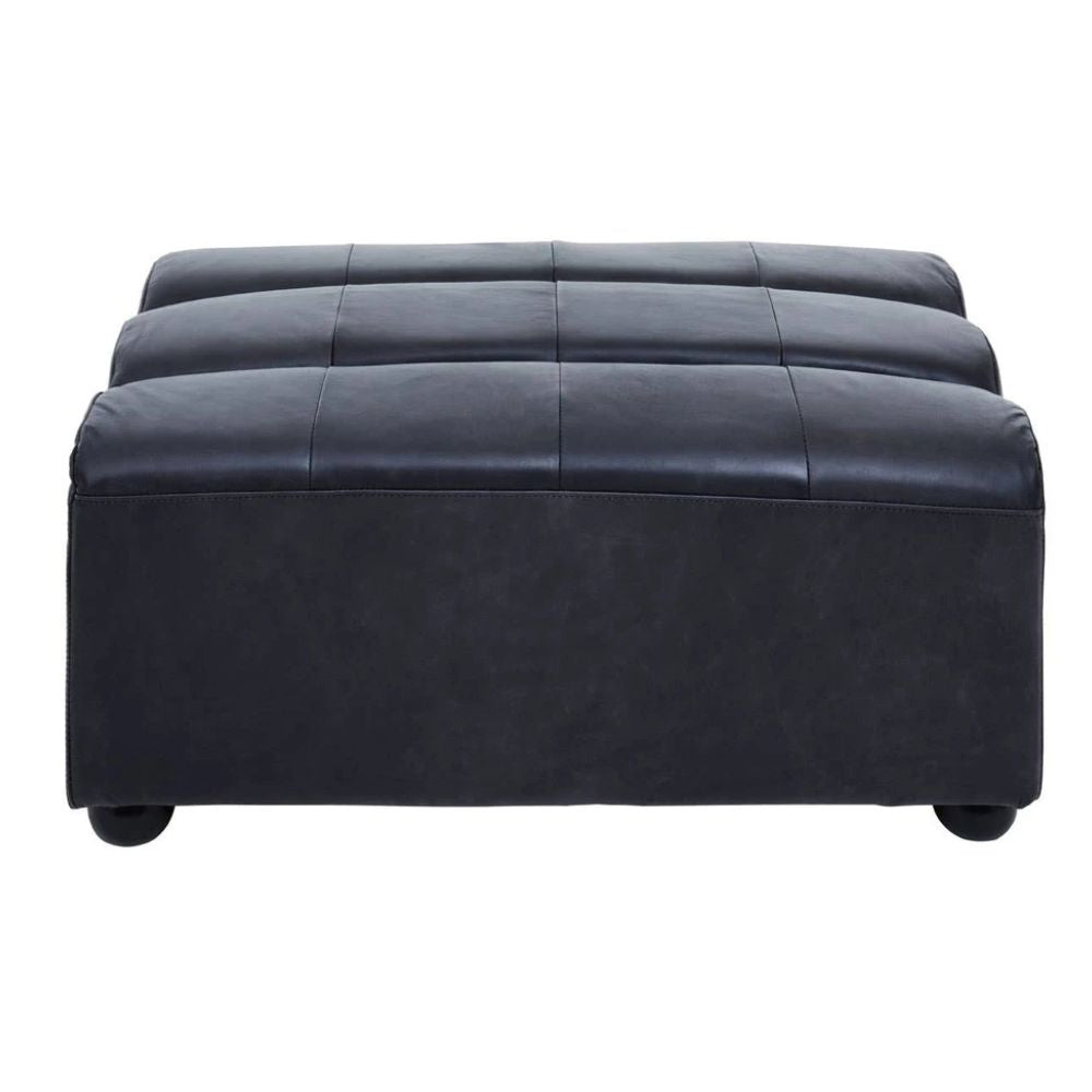 Furniture-Sofas-Klein-Antique-Black-Leather-Modular-Ottoman