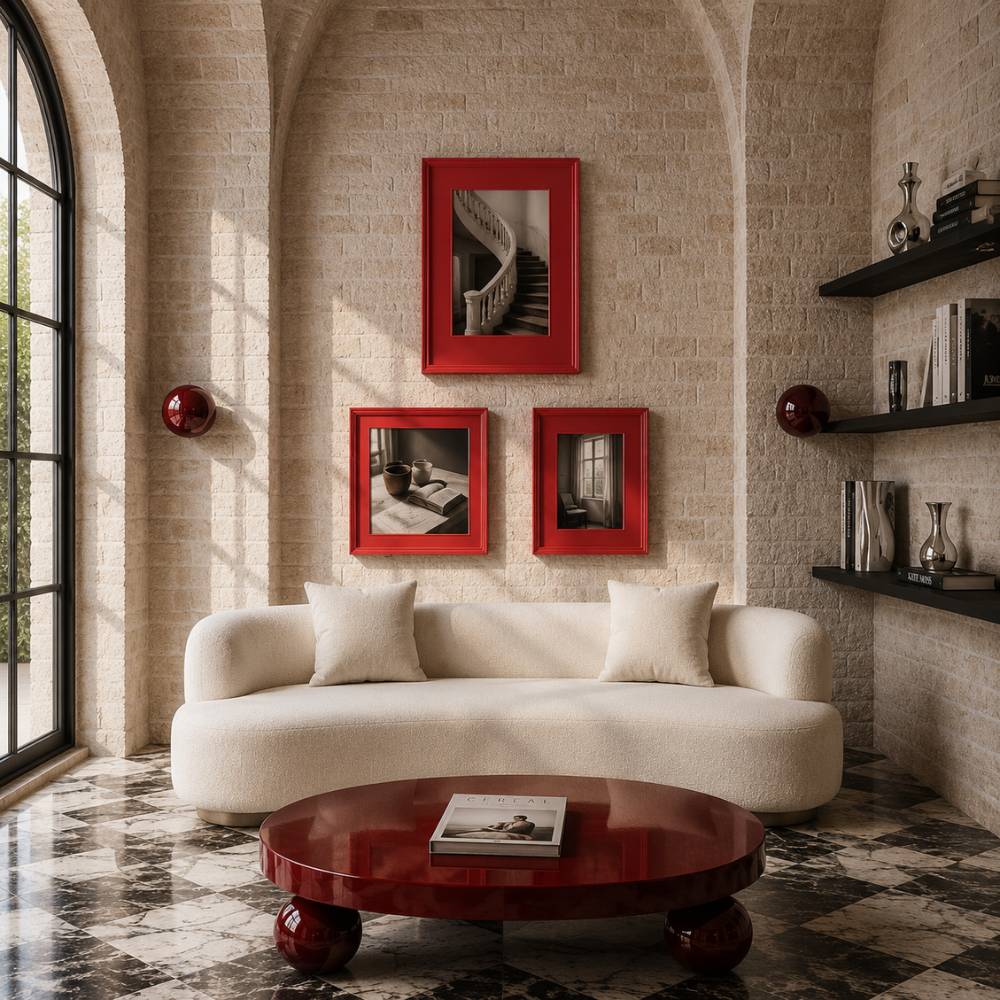 Soul Cream Curved 3 Seater Sofa