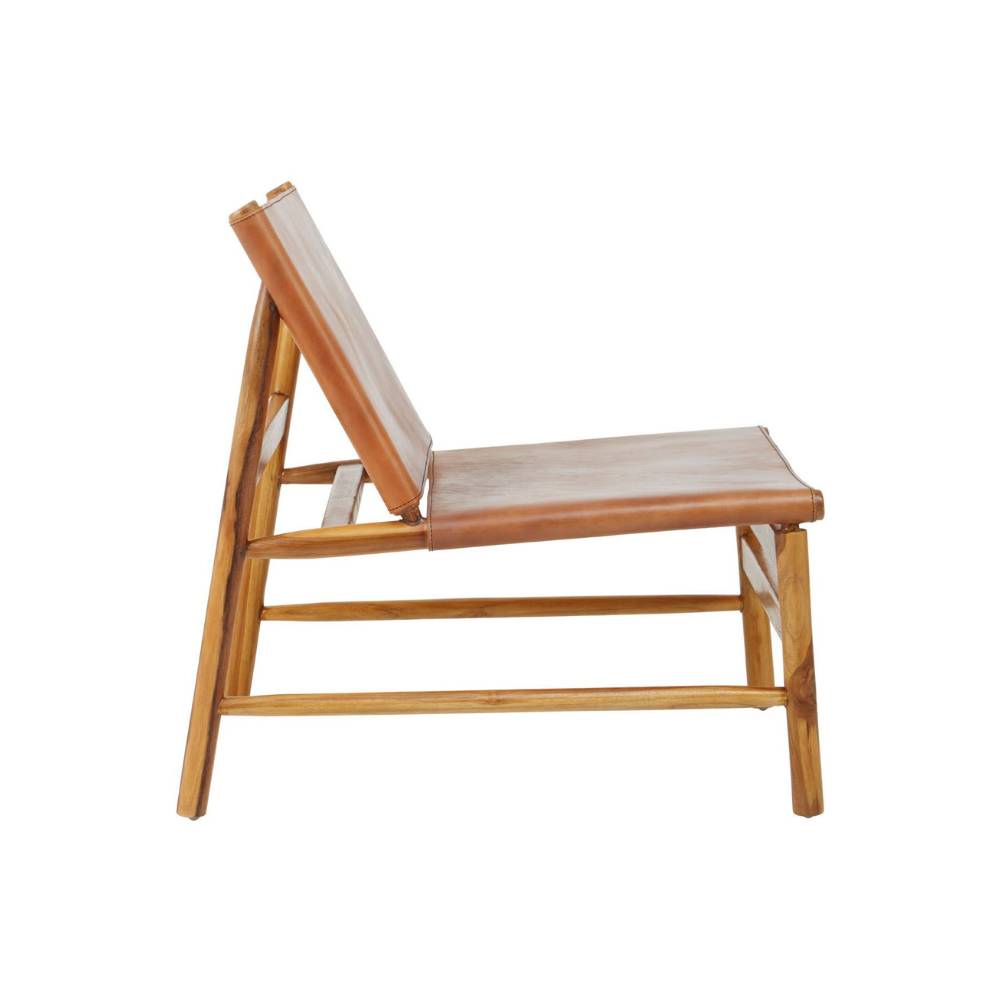 Sonari Brown Leather Chair