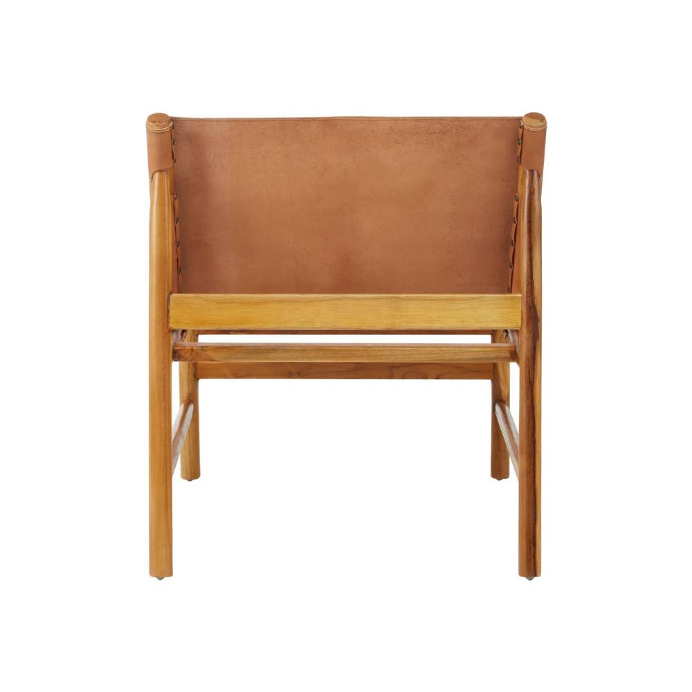 Sonari Brown Leather Chair