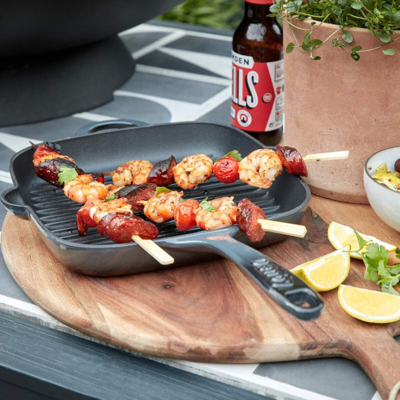 Halo Cast Iron 25cm Griddle Pan