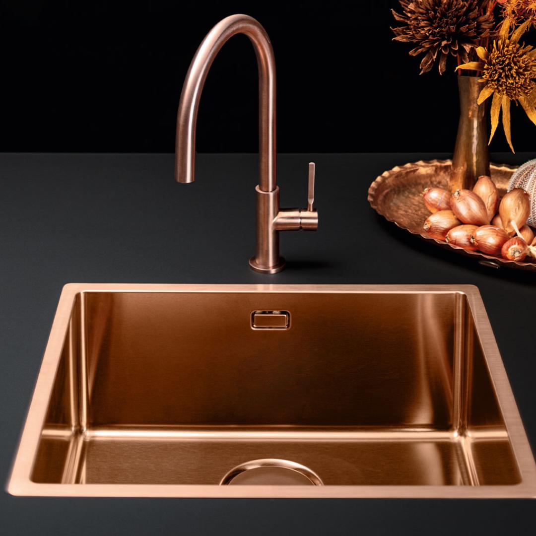 Sink Como 50 Cm Pvd Copper