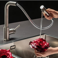 Pure Steel Corner Faucet