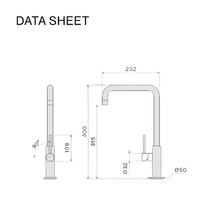 Pure Square Faucet