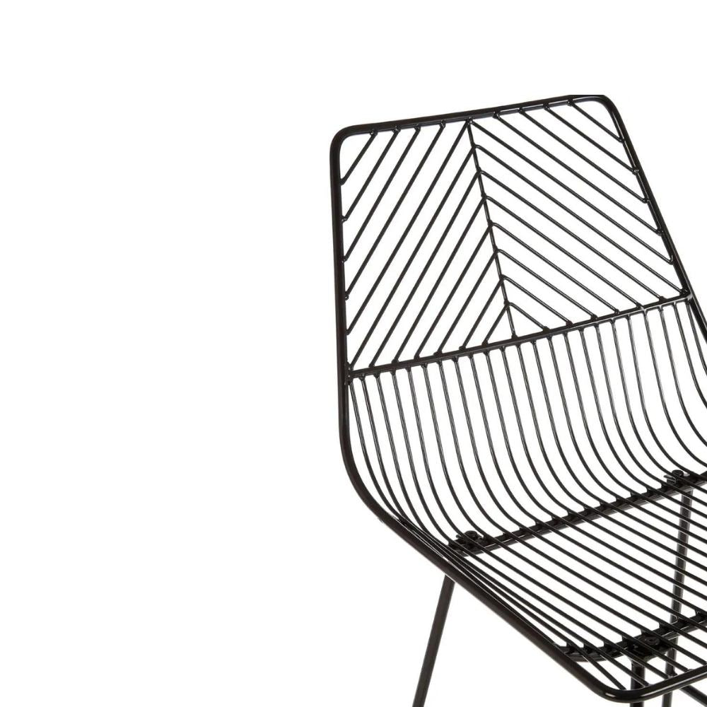 Leafline Wire Bar Chair (Set of 2)