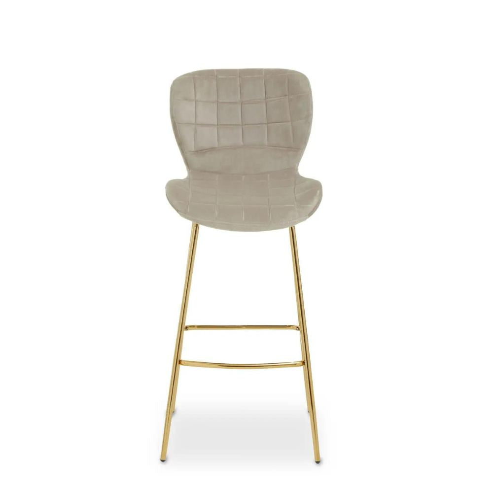 Opal Velvet Bar Chair (Set of 2)