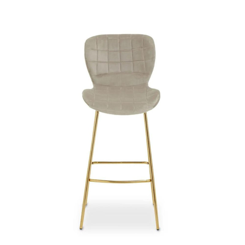 Opal Velvet Bar Chair (Set of 2)