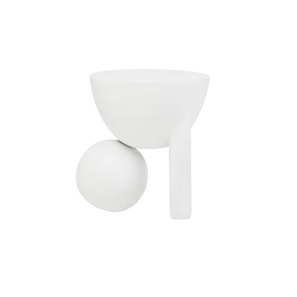 White side table