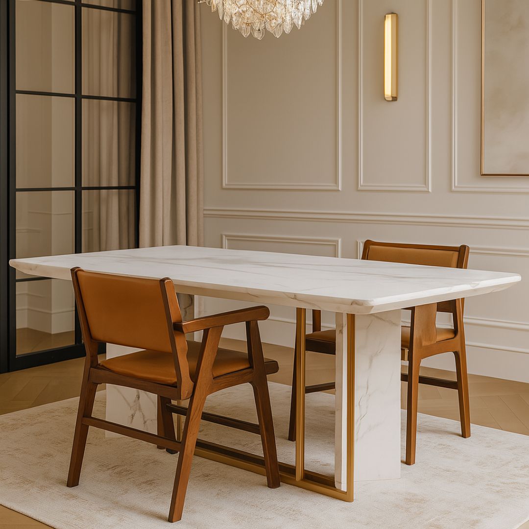 Milan Marble Dining Table