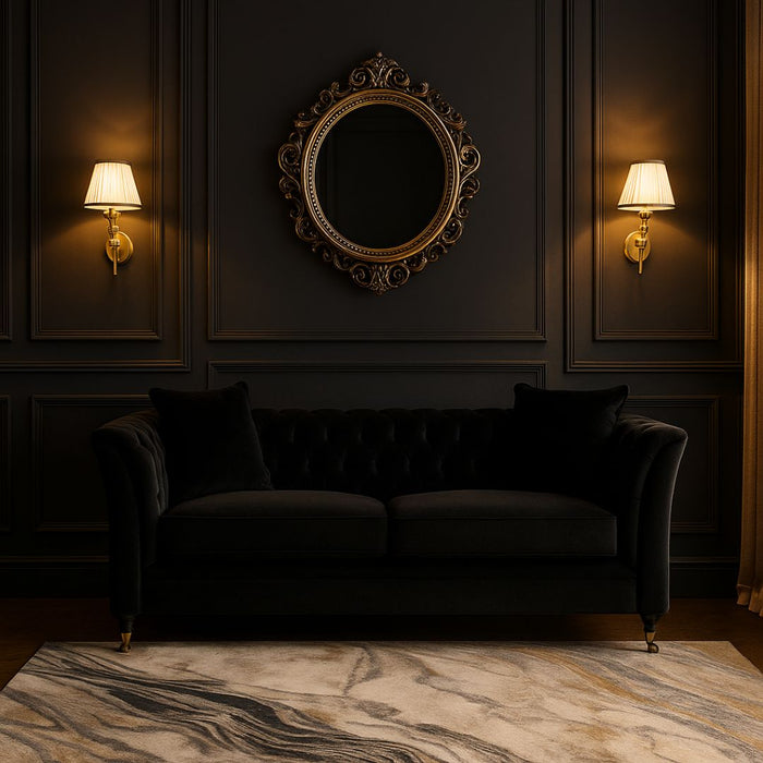 Ophelia 2-Seater Velvet Sofa