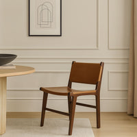 Samsa Leather  Chair (Set of 2)