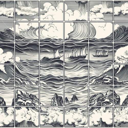 Sea majolica / RC-05