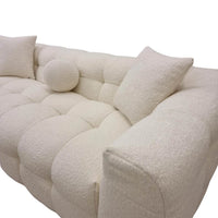 White Bliss 3-Seater Sofa