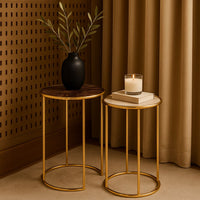 Zinnia Amethyst Nesting Tables – Set of 2