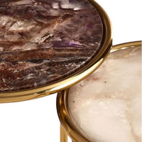 Zinnia Amethyst Nesting Tables – Set of 2
