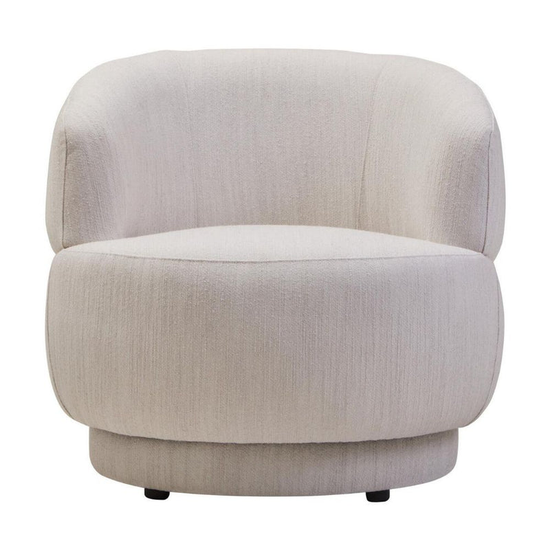 Arlette Ivory Linen Chair