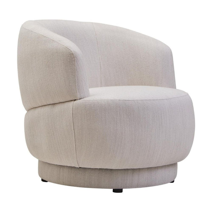 Arlette Ivory Linen Chair