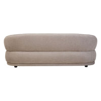 Elora Three-Seater Chenille Sofa – Taupe
