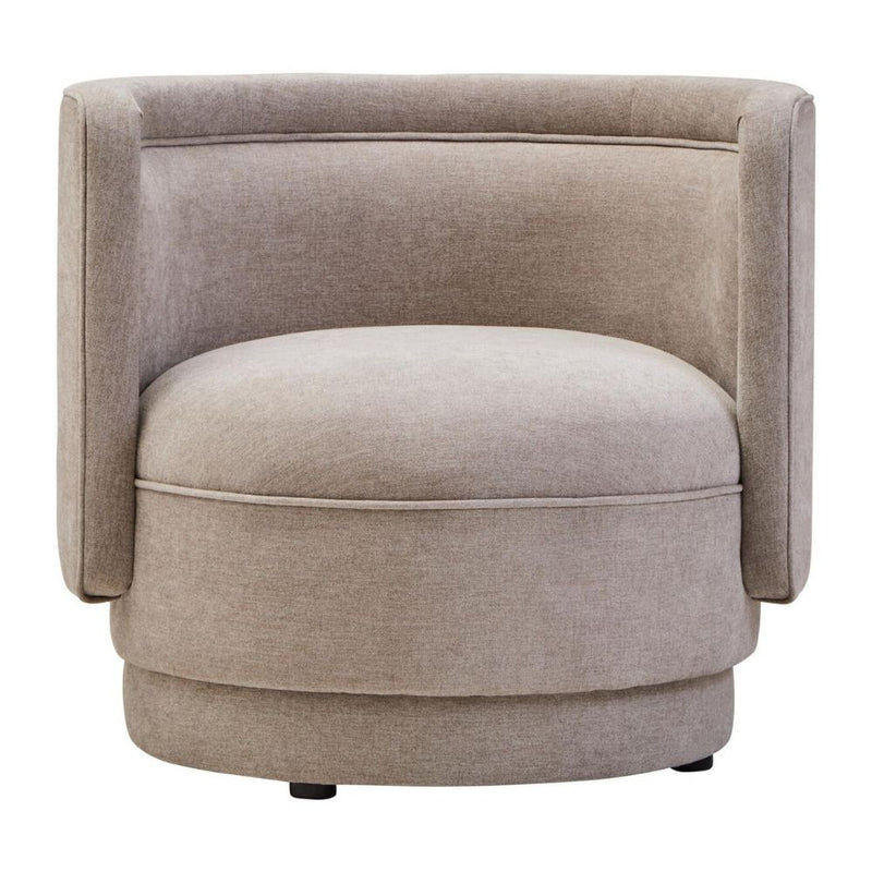 Morrow Taupe Chenille Chair