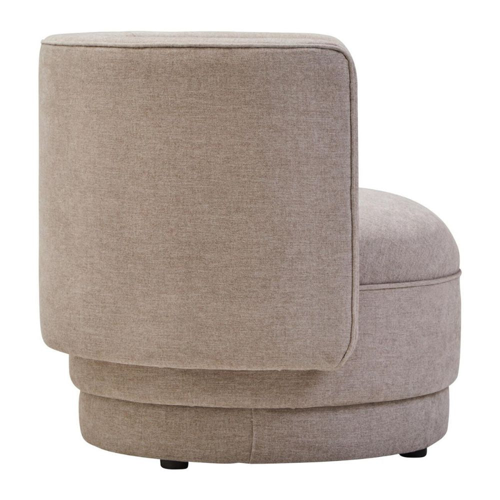 Morrow Taupe Chenille Chair