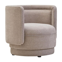 Morrow Taupe Chenille Chair