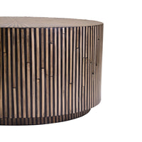 Orana Bamboo Inlay Round Coffee Table